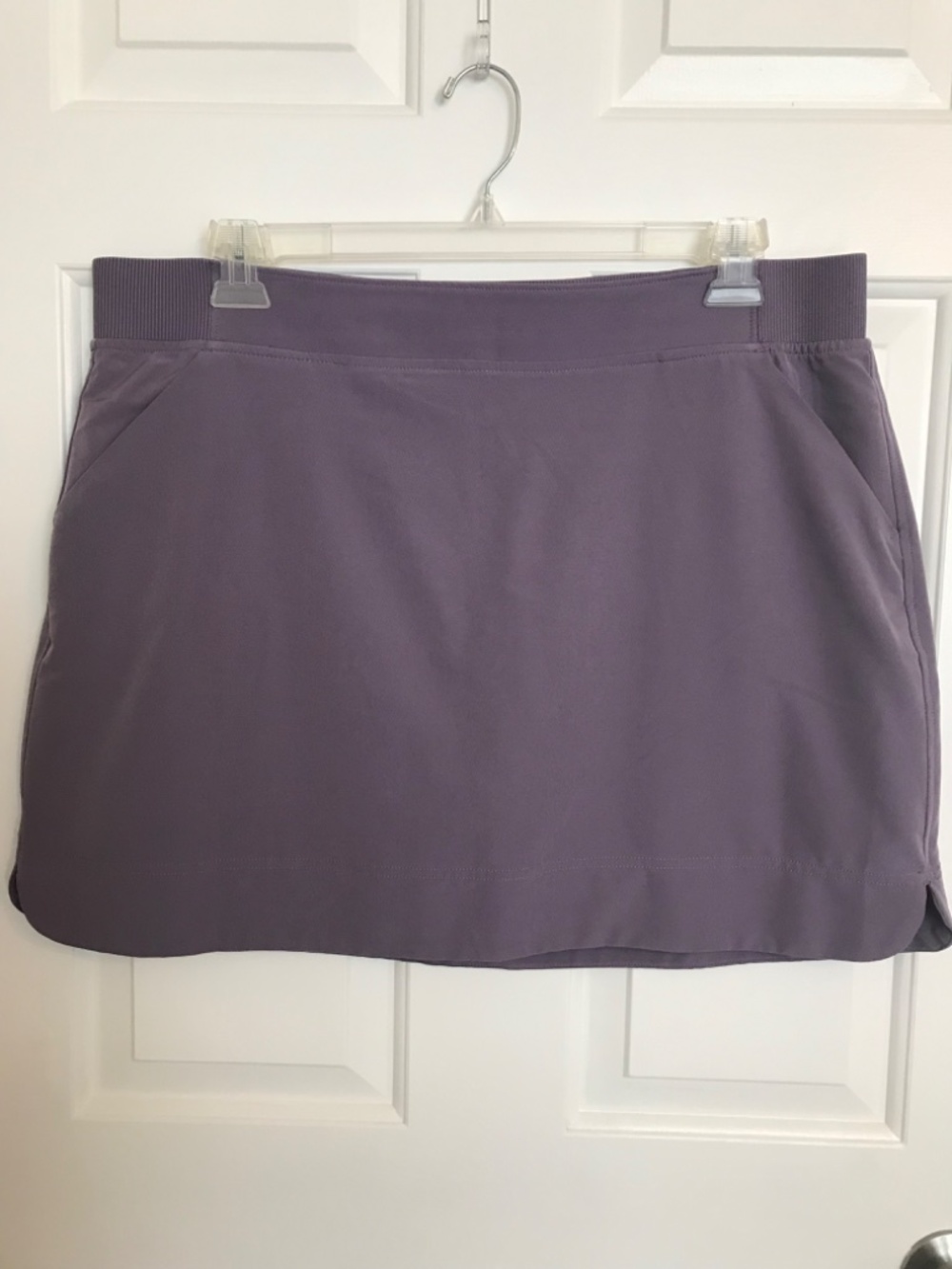 32 Degrees Cool Active Pull-On Skort Skirt With Inner Mesh Shorts Size XL Purple - Picture 5 of 8